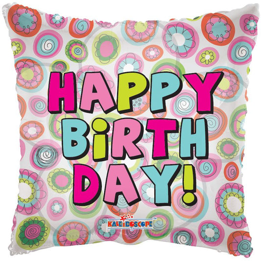 Happy Birthday Square Balloon Balloonssend_delivery_Amman_Jordan