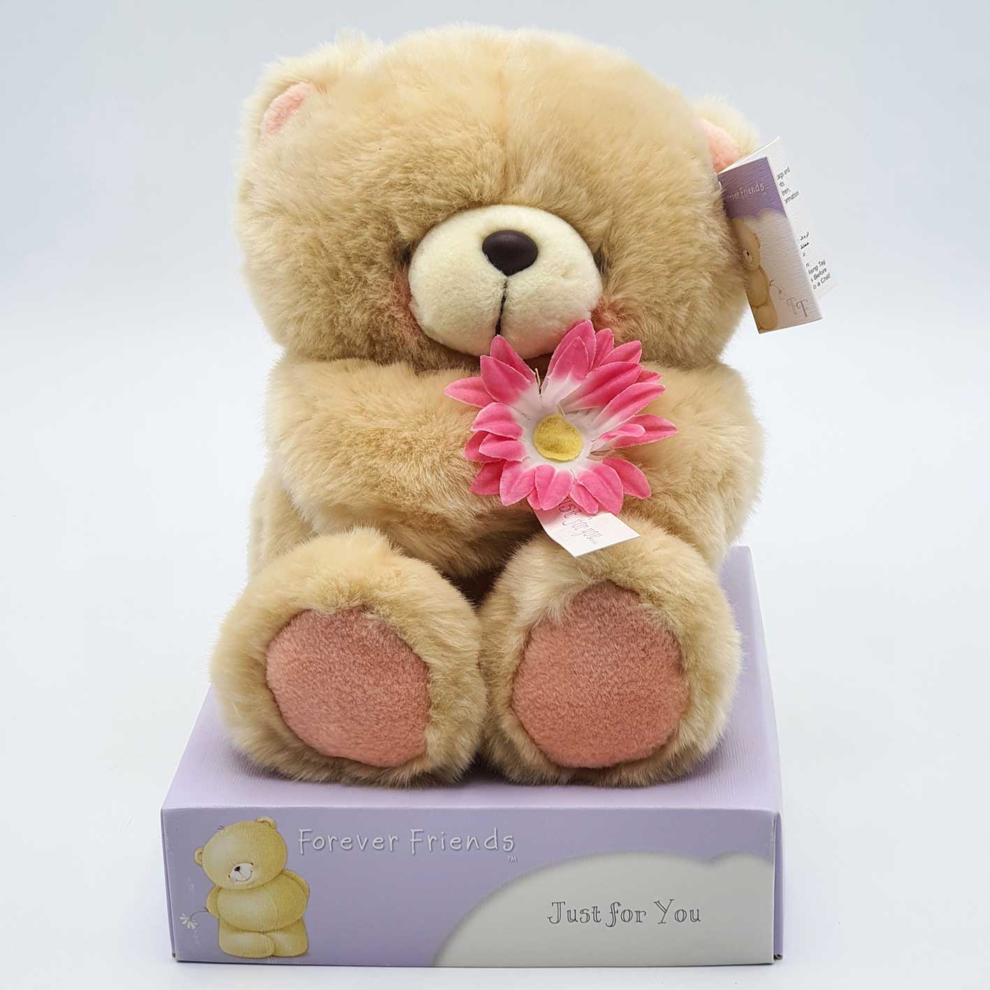 Just For You Pink Flower-By Hallmark -8 inch
