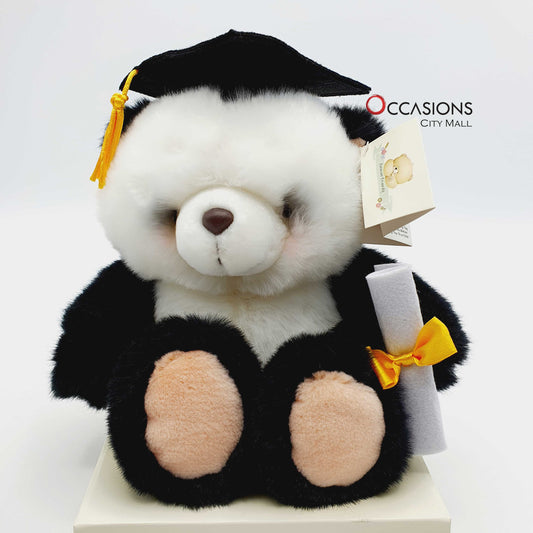 Panda Grad with Diploma by Hallmark - 21cm