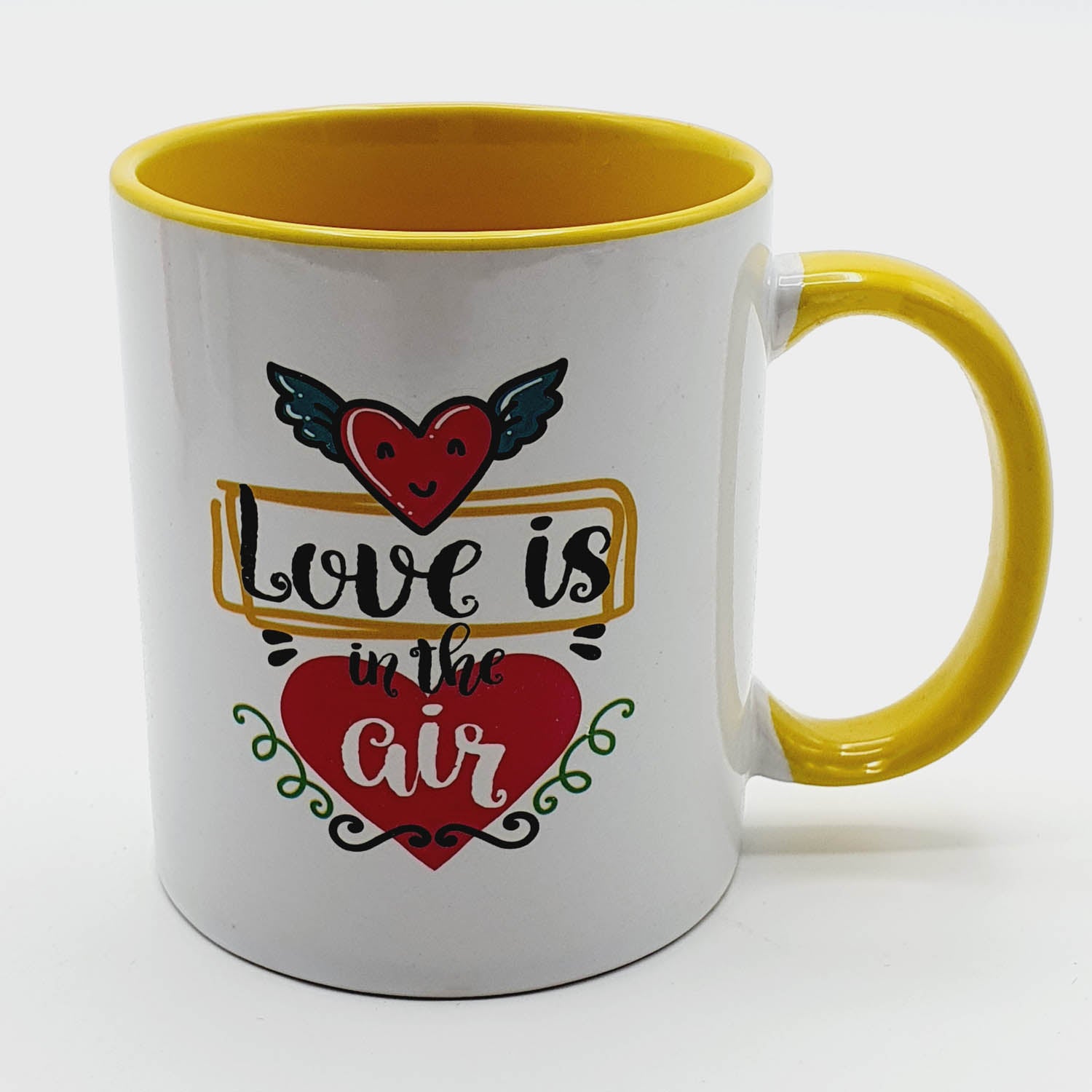 Love is in the air mug