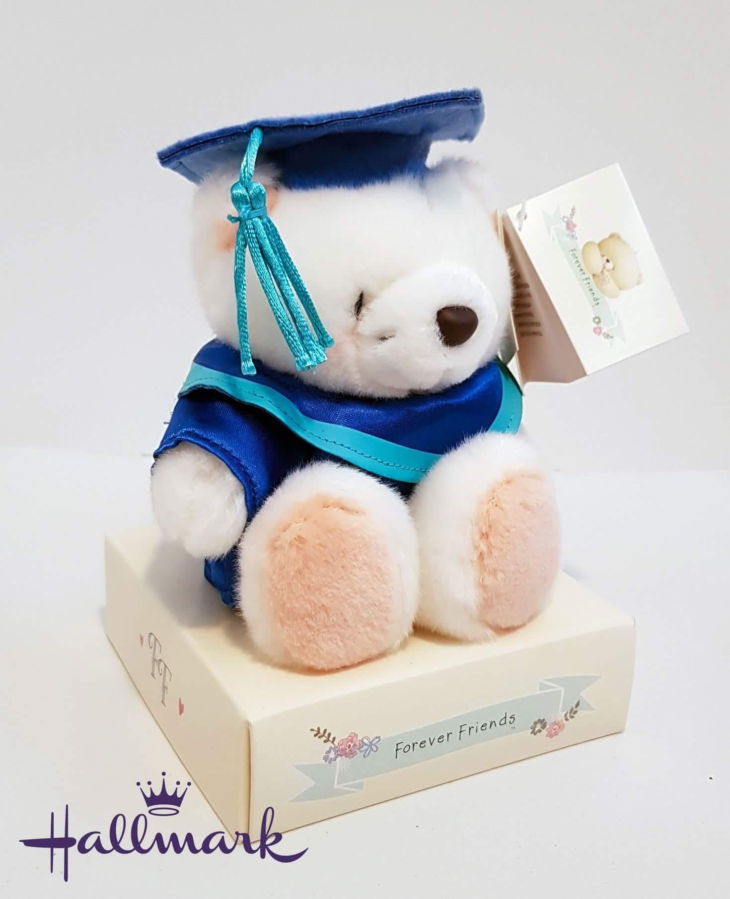 Graduation Teddy - Blue - gift-on-line