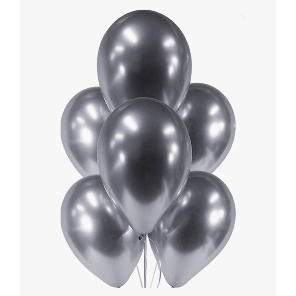 Silver Chrome Balloons-6