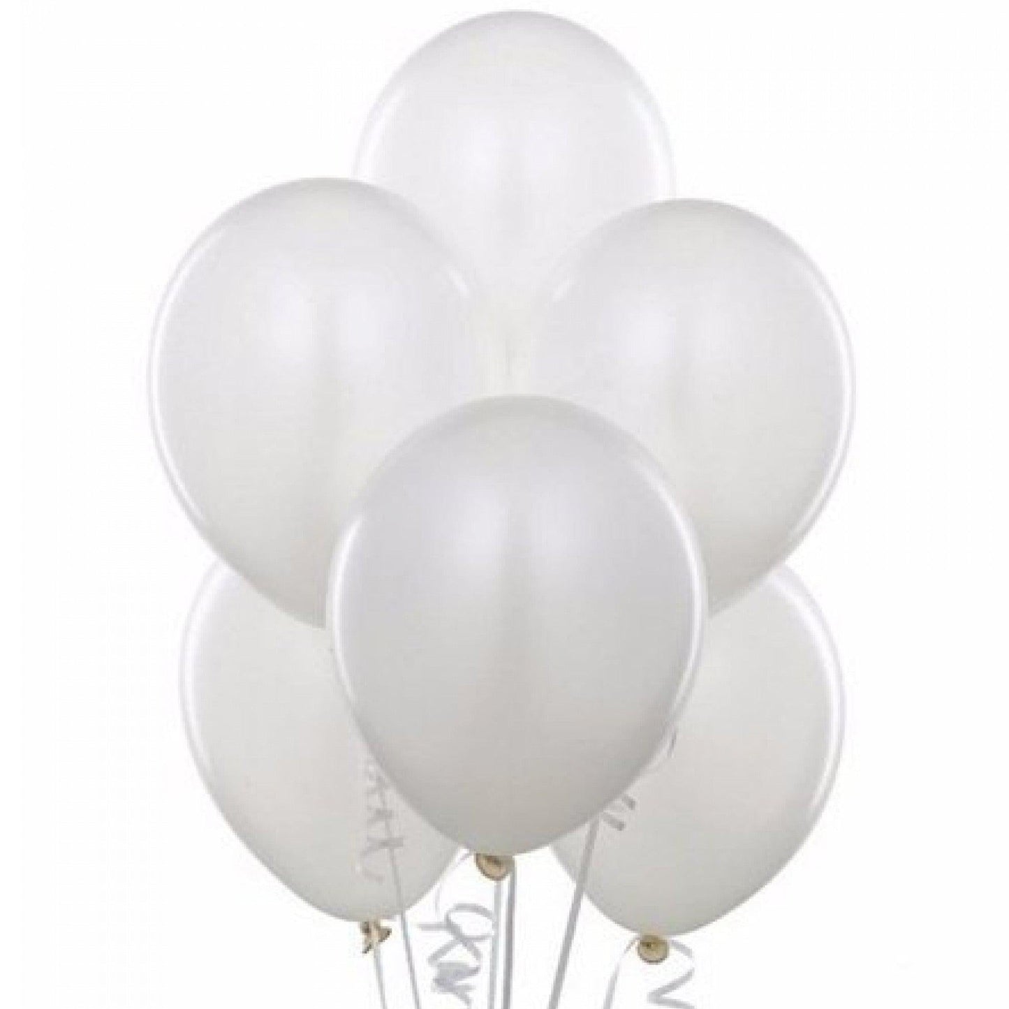 White Balloons Balloonssend_delivery_Amman_Jordan