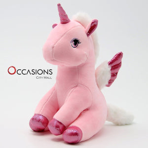 Unicorn - Pink Teddy Bearsend_delivery_Amman_Jordan