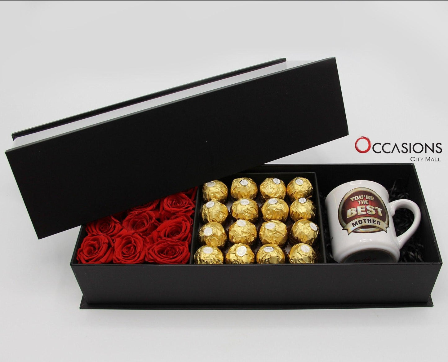 Best Mother Red Roses Special Package Flowerssend_delivery_Amman_Jordan