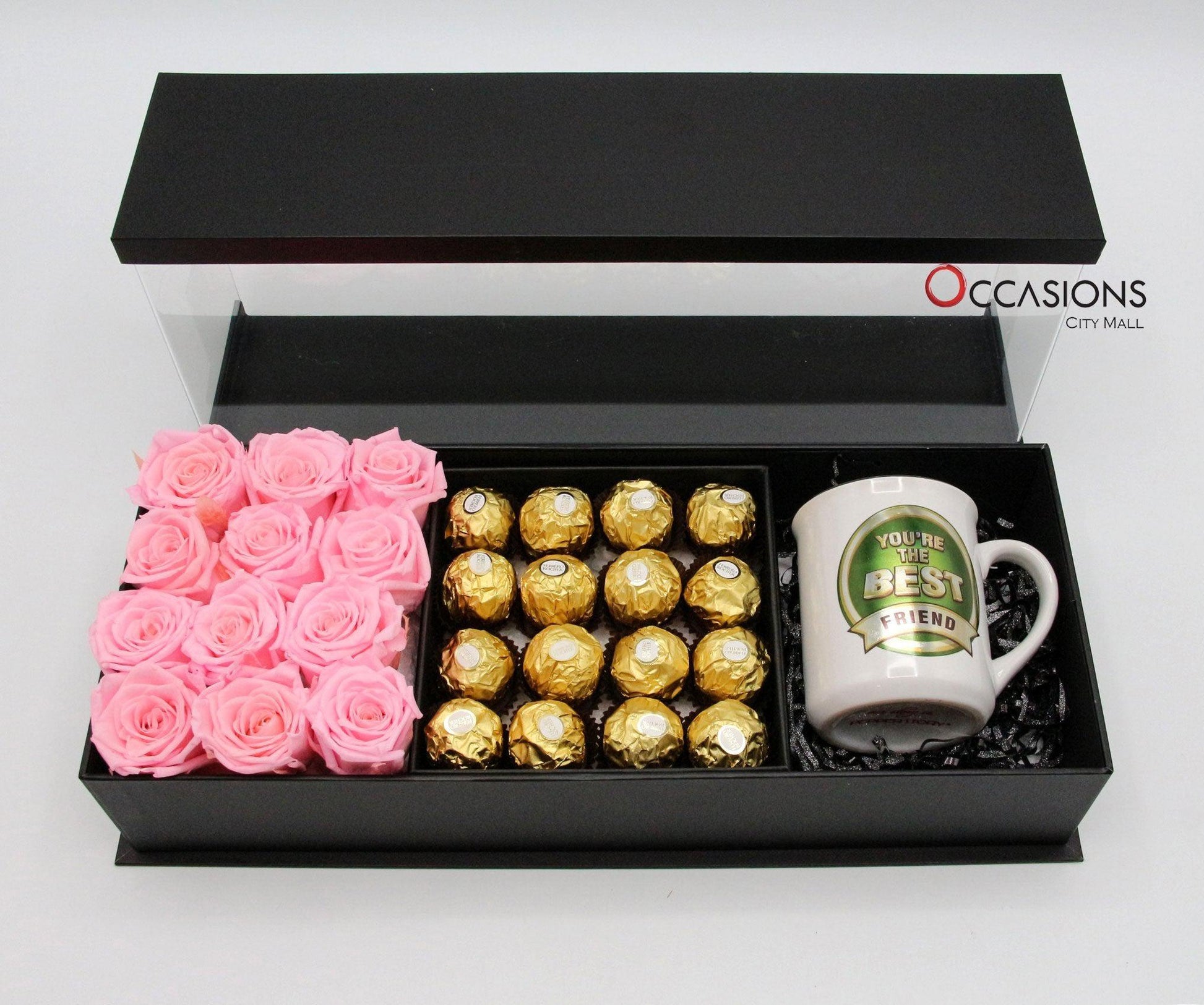 Best Friend Special Pink Package Flowerssend_delivery_Amman_Jordan